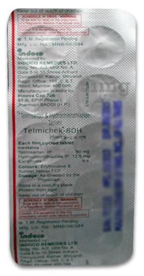 Telmichek 80H Tablet