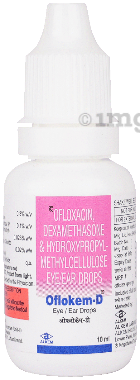 Oflokem D Eye/Ear Drops