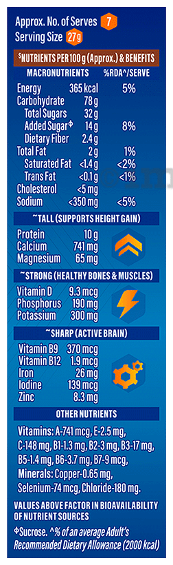 Horlicks Drink with Vitamin C, D & Zinc | For Bones & Metabolism | Flavour Chocolate Delight