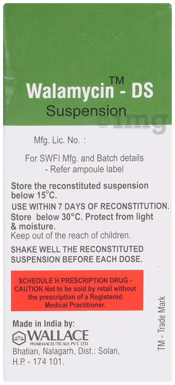 Walamycin  DS 25mg Suspension