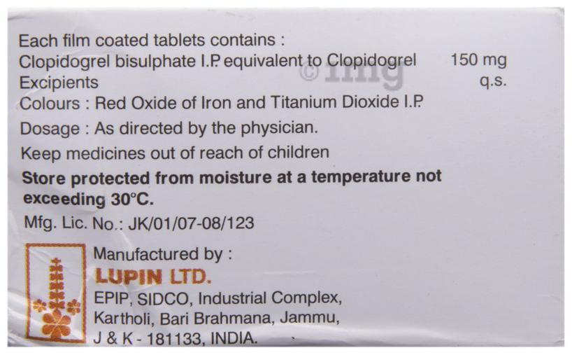 Clopitab 150 Tablet