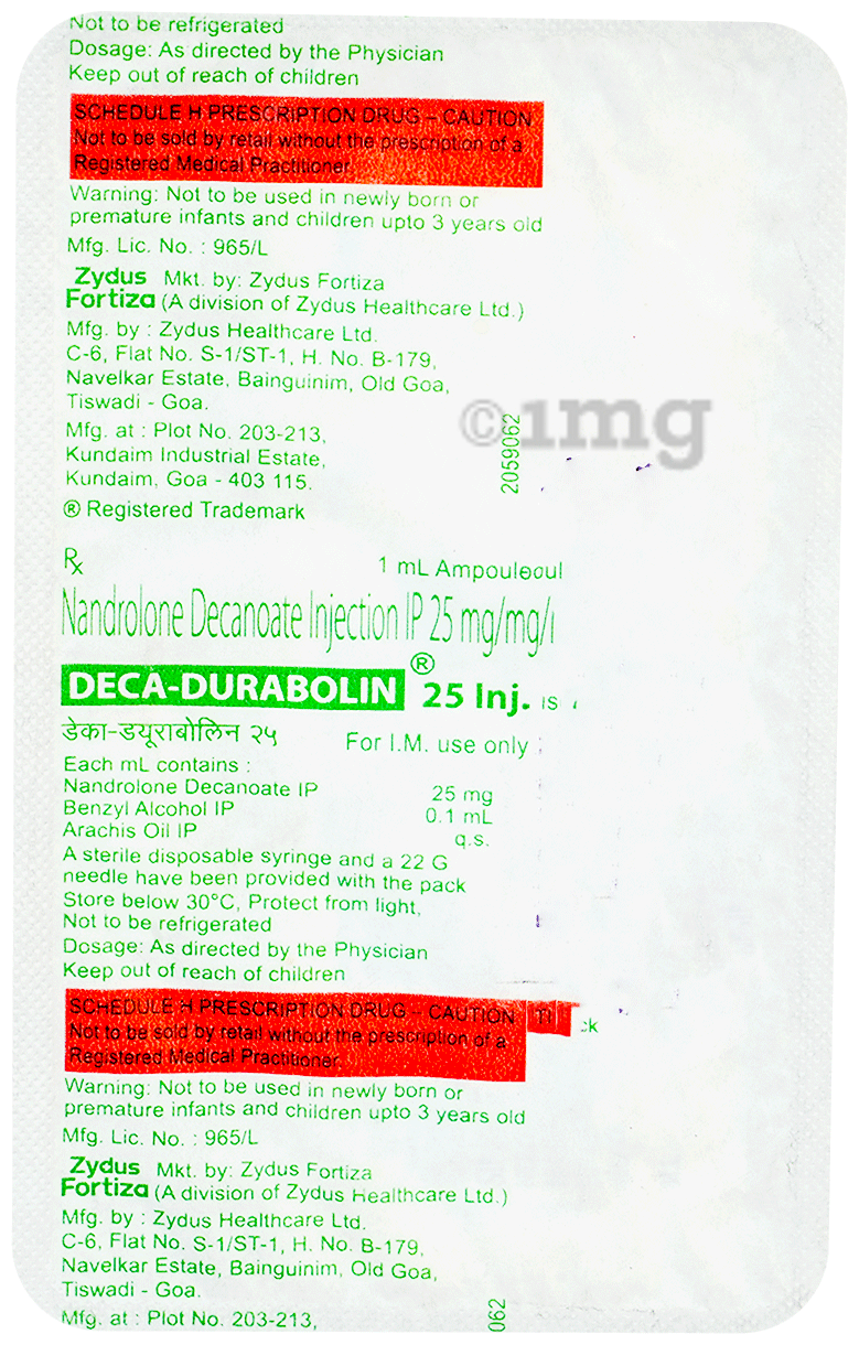 Deca-Durabolin 25 Injection