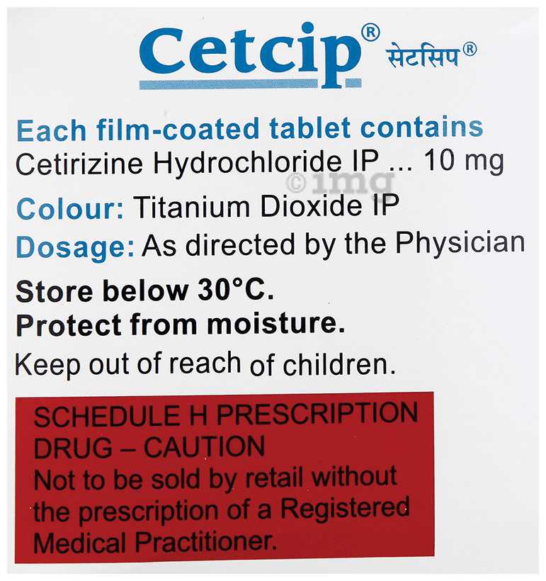 Cetcip Tablet