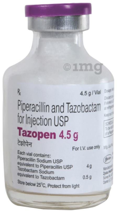 Tazopen 4000 mg/500 mg Injection