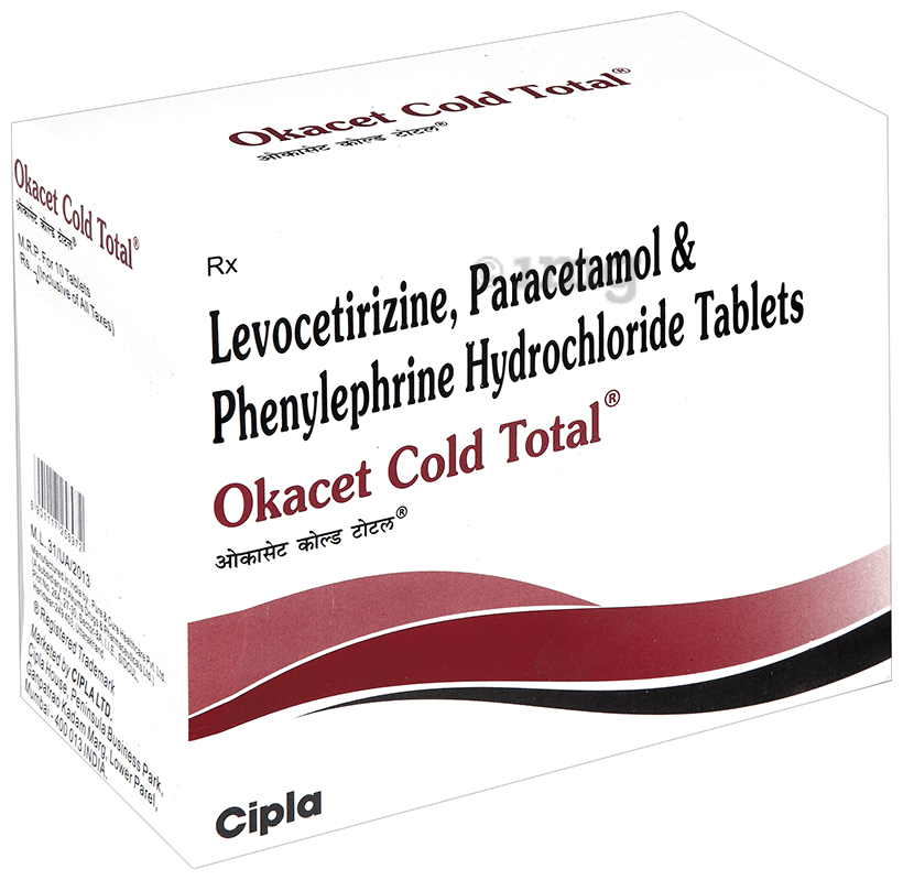 Okacet Cold Total Tablet