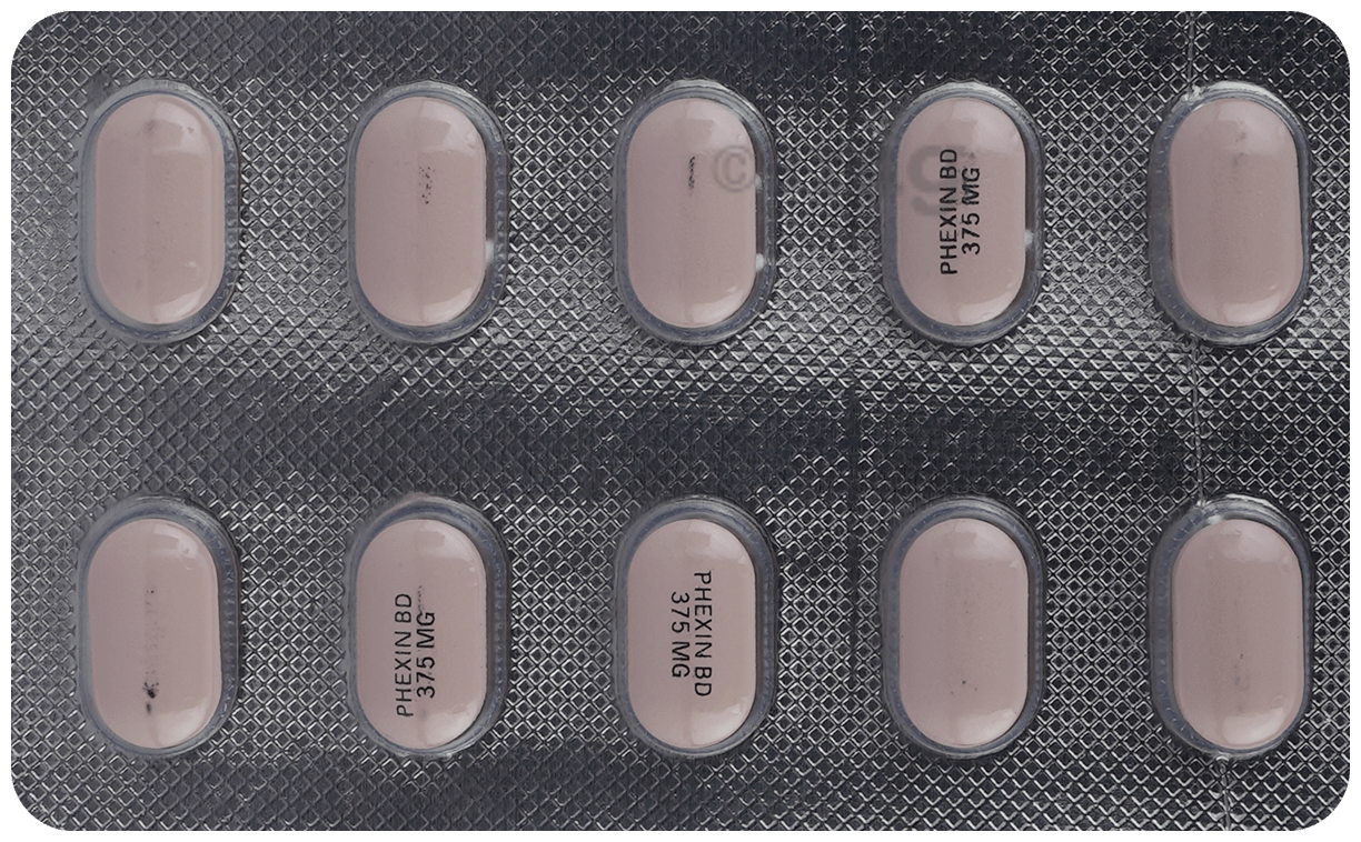 Phexin BD 375mg Tablet