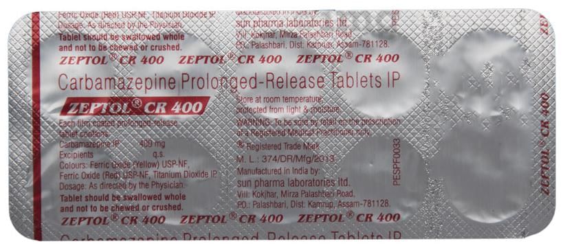 Zeptol CR 400 Tablet