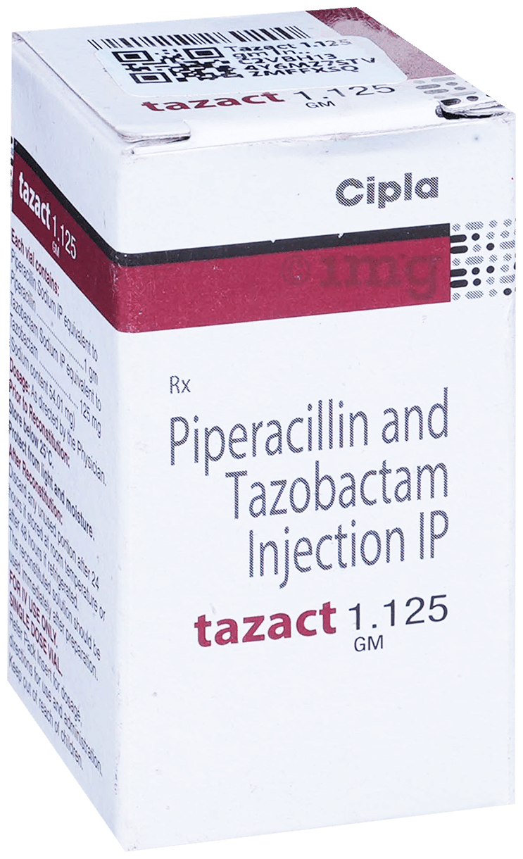 Tazact 1.125 gm Injection