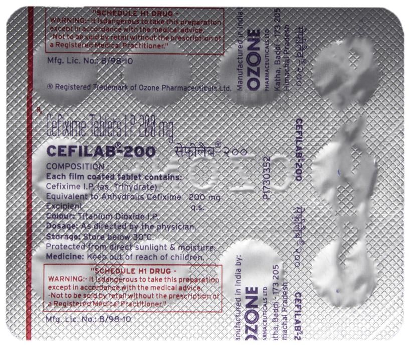 Cefilab 200 Tablet