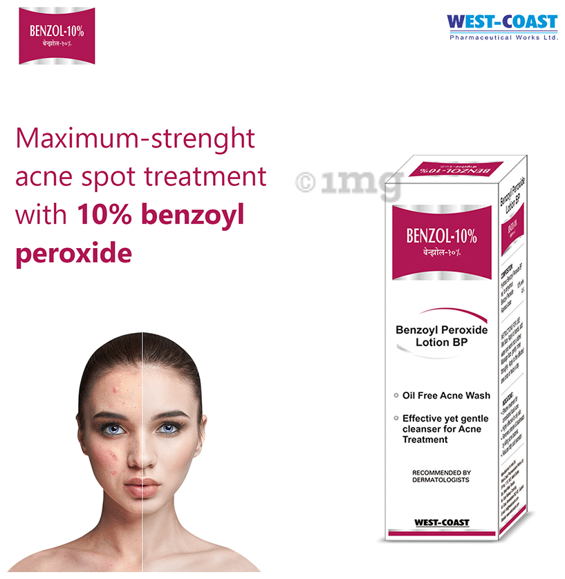 West-Coast Benzol 10% Peroxide Lotion BP