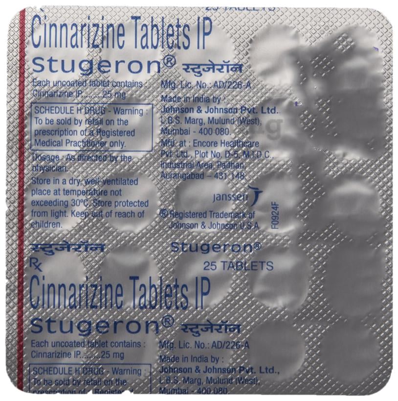 Stugeron Tablet