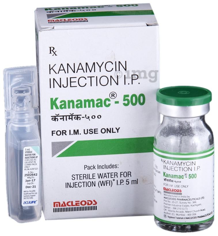 Kanamac 500 Injection