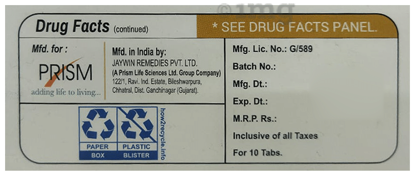 Tressotin 5mg Tablet