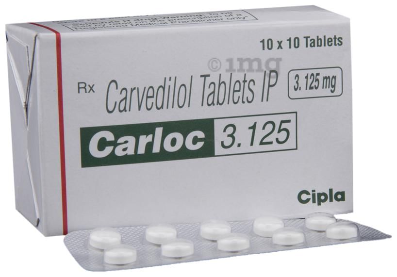 Carloc 3.125 Tablet