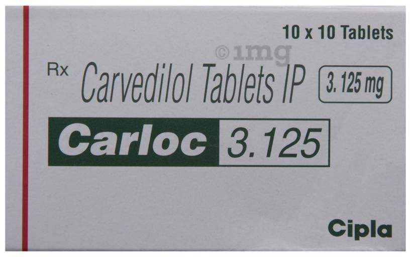 Carloc 3.125 Tablet