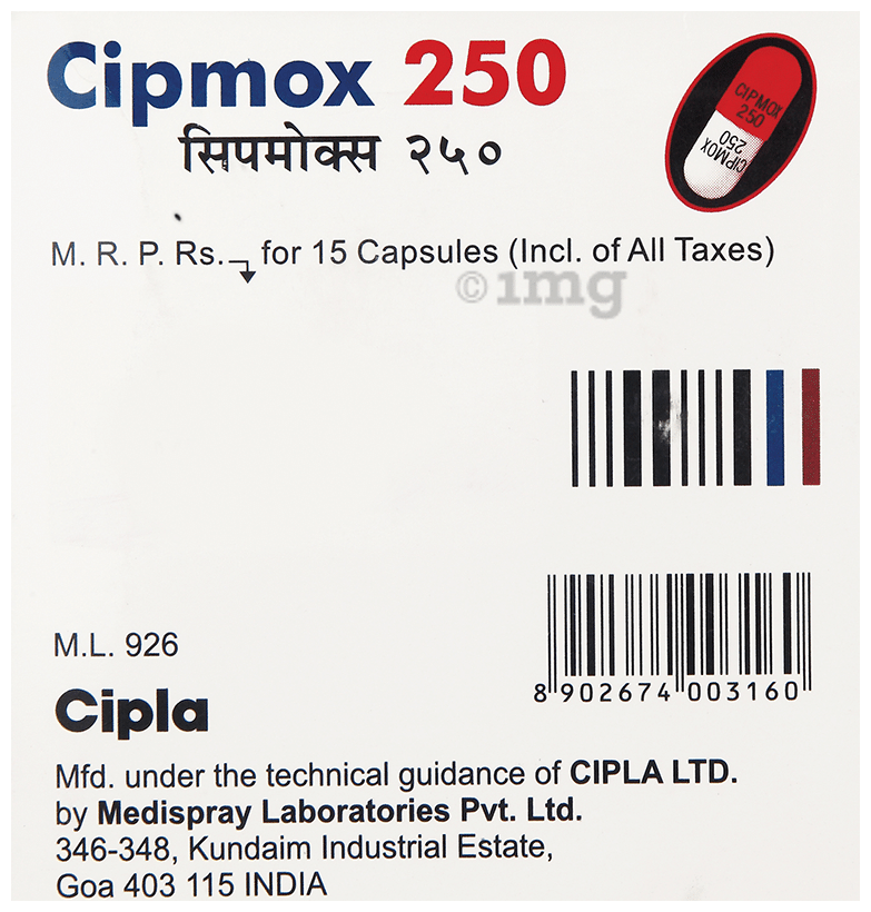 Cipmox 250 Capsule