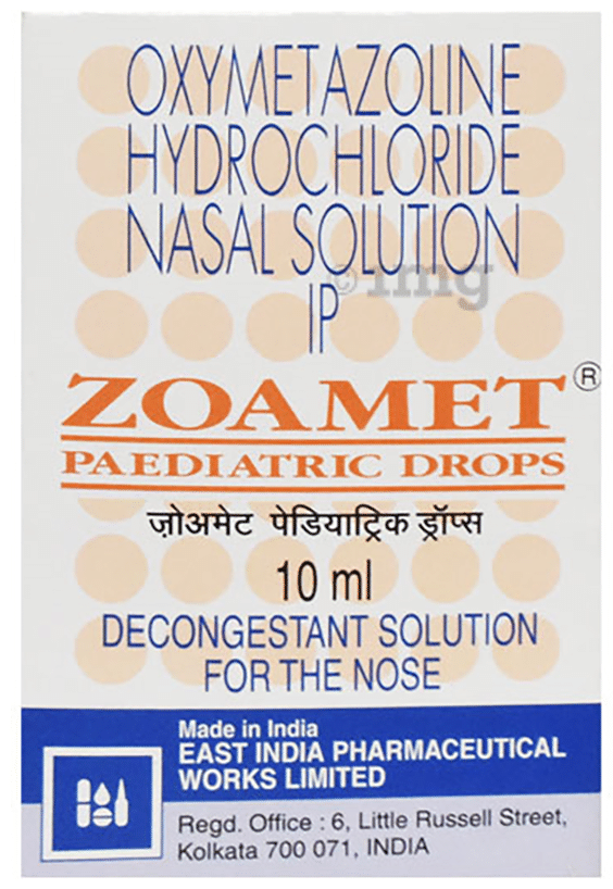 Zoamet Paediatric Nasal Drops