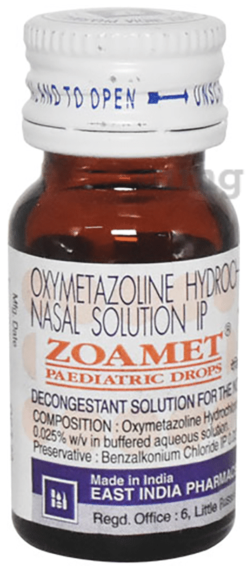 Zoamet Paediatric Nasal Drops