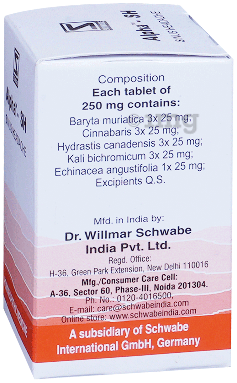 Dr Willmar Schwabe India Hepar Sulphuris Pentarkan Tablet