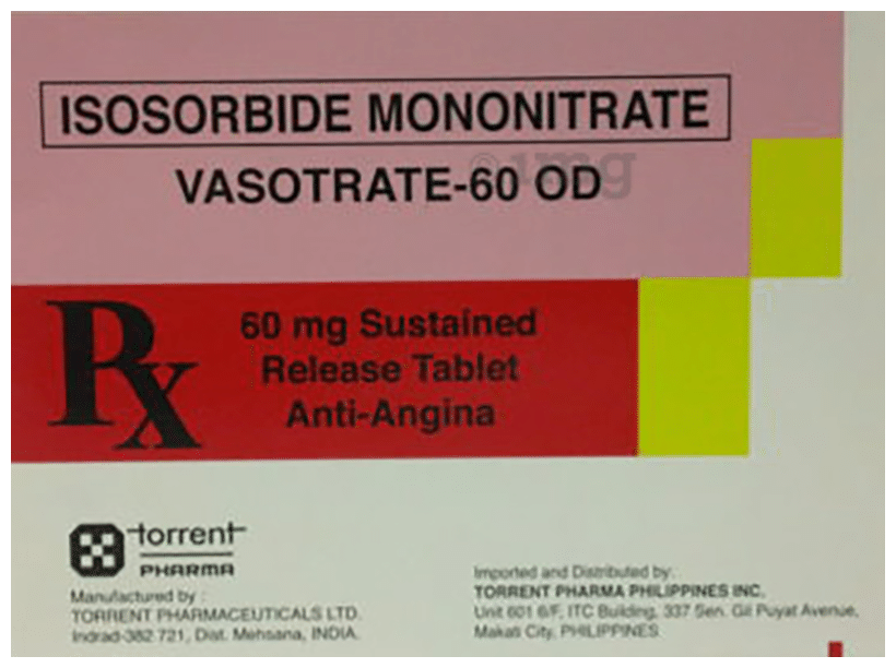 Vasotrate OD 60mg Tablet