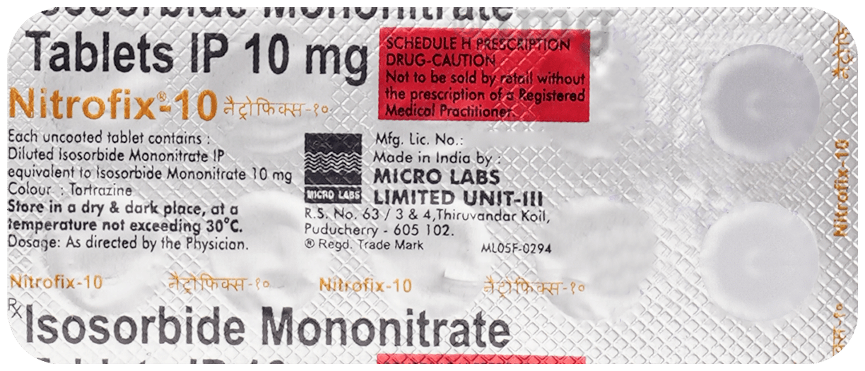 Nitrofix 10 Tablet