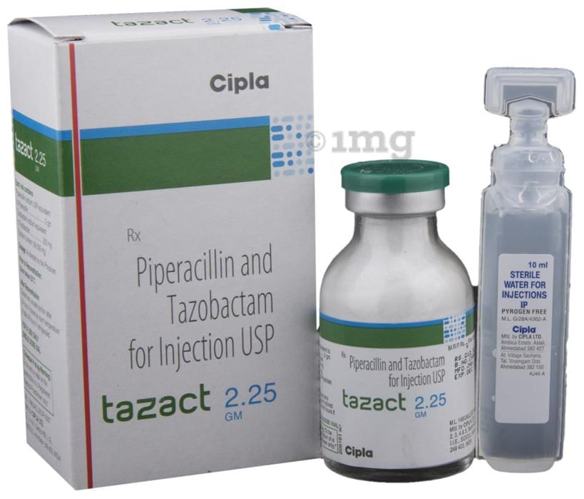 Tazact 2.25gm Injection