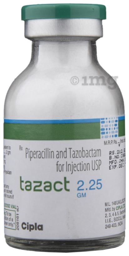 Tazact 2.25gm Injection