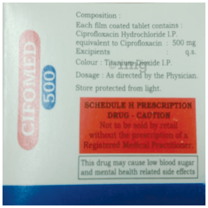 Cifomed 500 Tablet