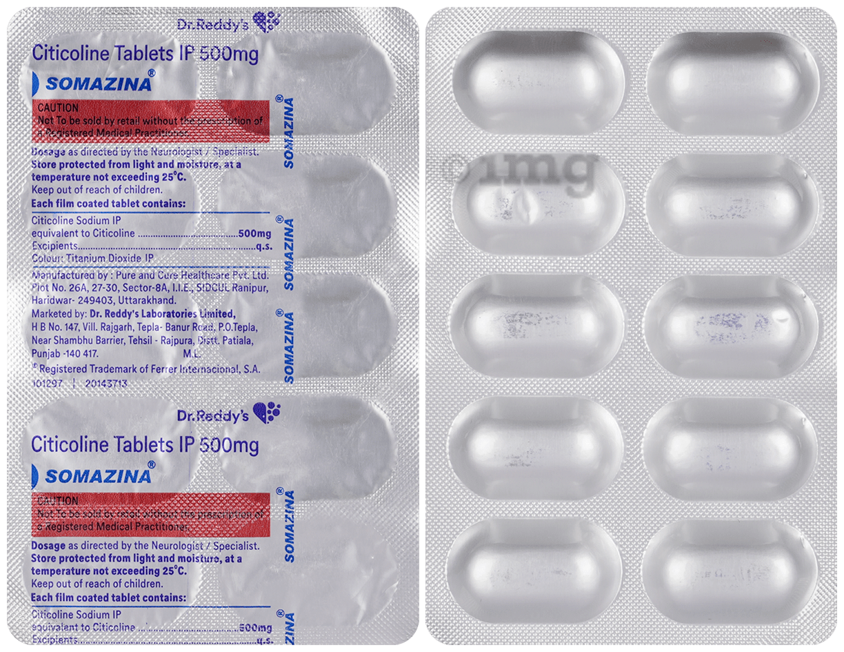 Somazina 500mg Tablet