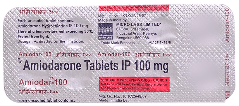 Amiodar 100 Tablet