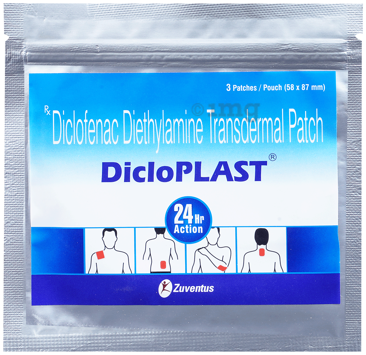 Dicloplast Diclofenac Diethylamine Transdermal Patch