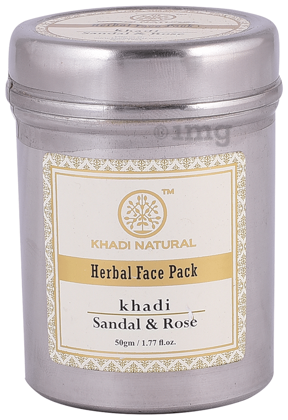 Khadi Naturals Ayurvedic Sandal & Rose Face Pack