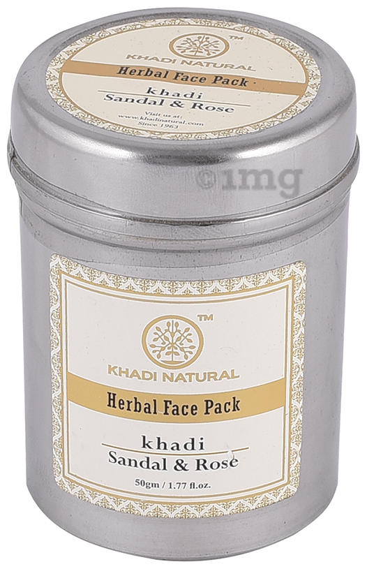 Khadi Naturals Ayurvedic Sandal & Rose Face Pack