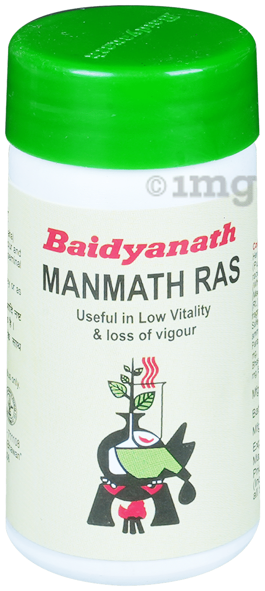 Baidyanath Manmath Ras Tablet | For Vigour & Vitality