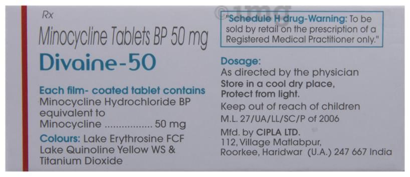 Divaine 50 Tablet