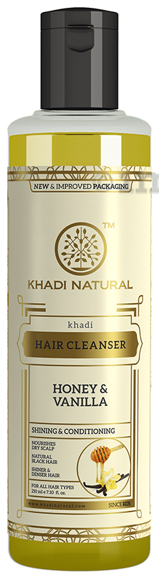 Khadi Naturals Ayurvedic Honey & Vanilla Hair  Cleanser