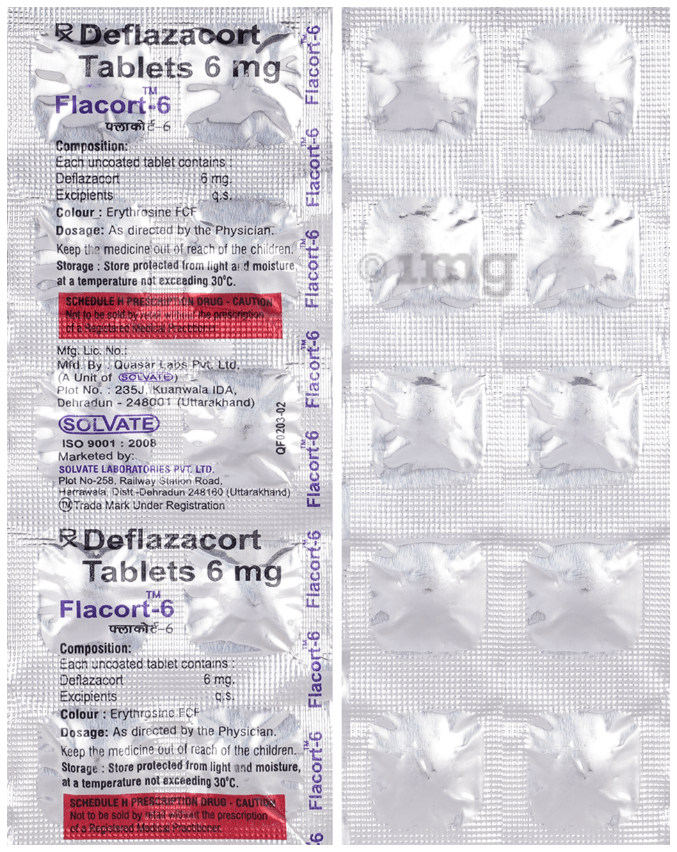 Flacort 6mg Tablet