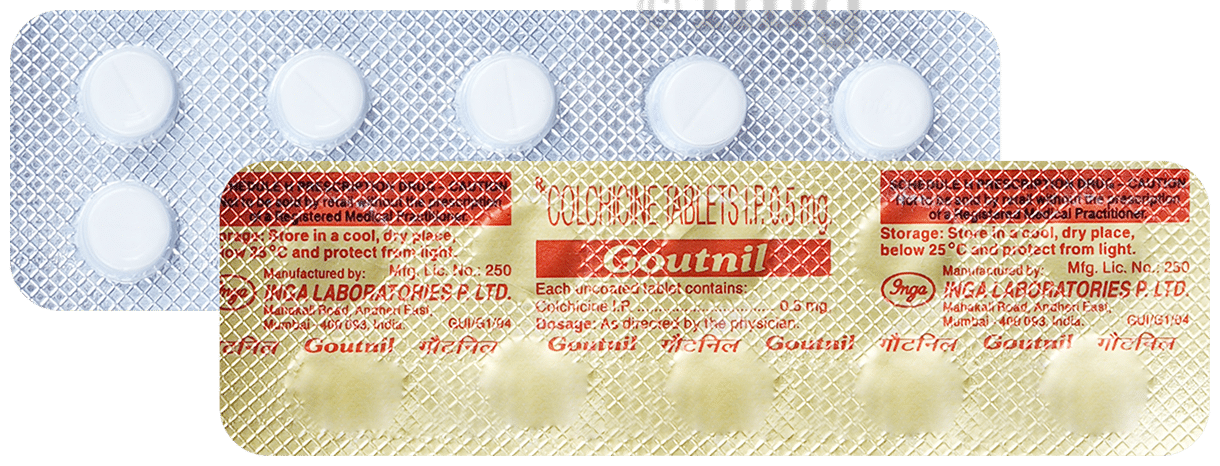 Goutnil 0.5mg Tablet