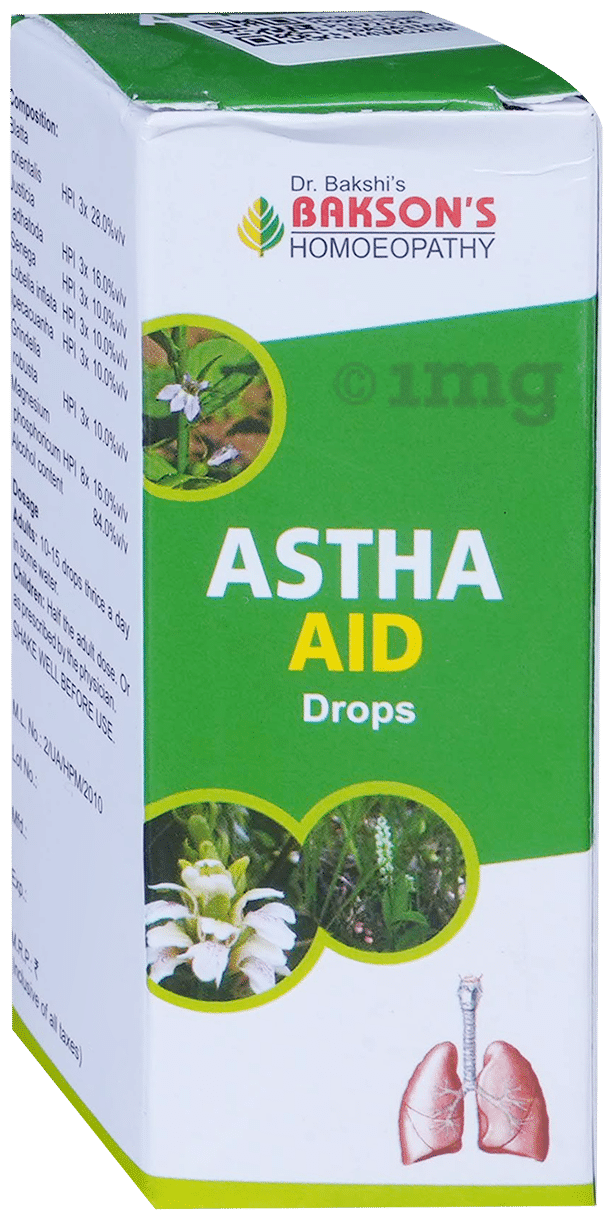 Bakson's Homeopathy Astha Aid Drop