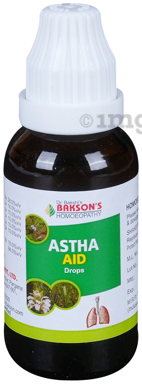 Bakson's Homeopathy Astha Aid Drop