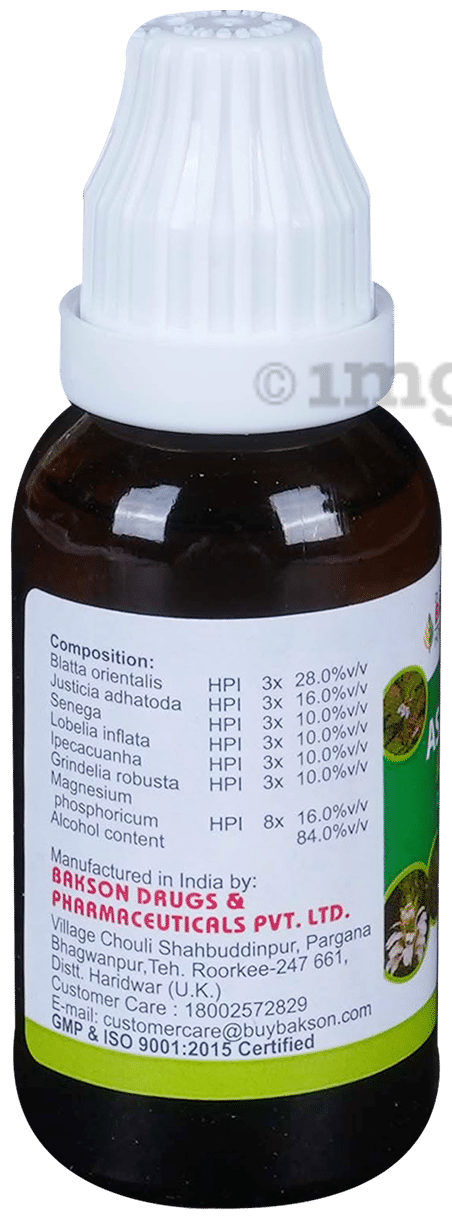 Bakson's Homeopathy Astha Aid Drop