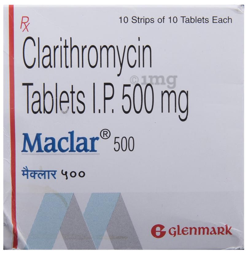 Maclar 500 Tablet