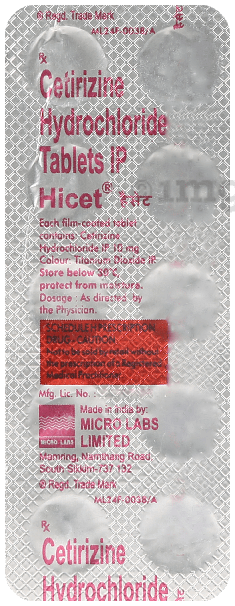 Hicet Tablet