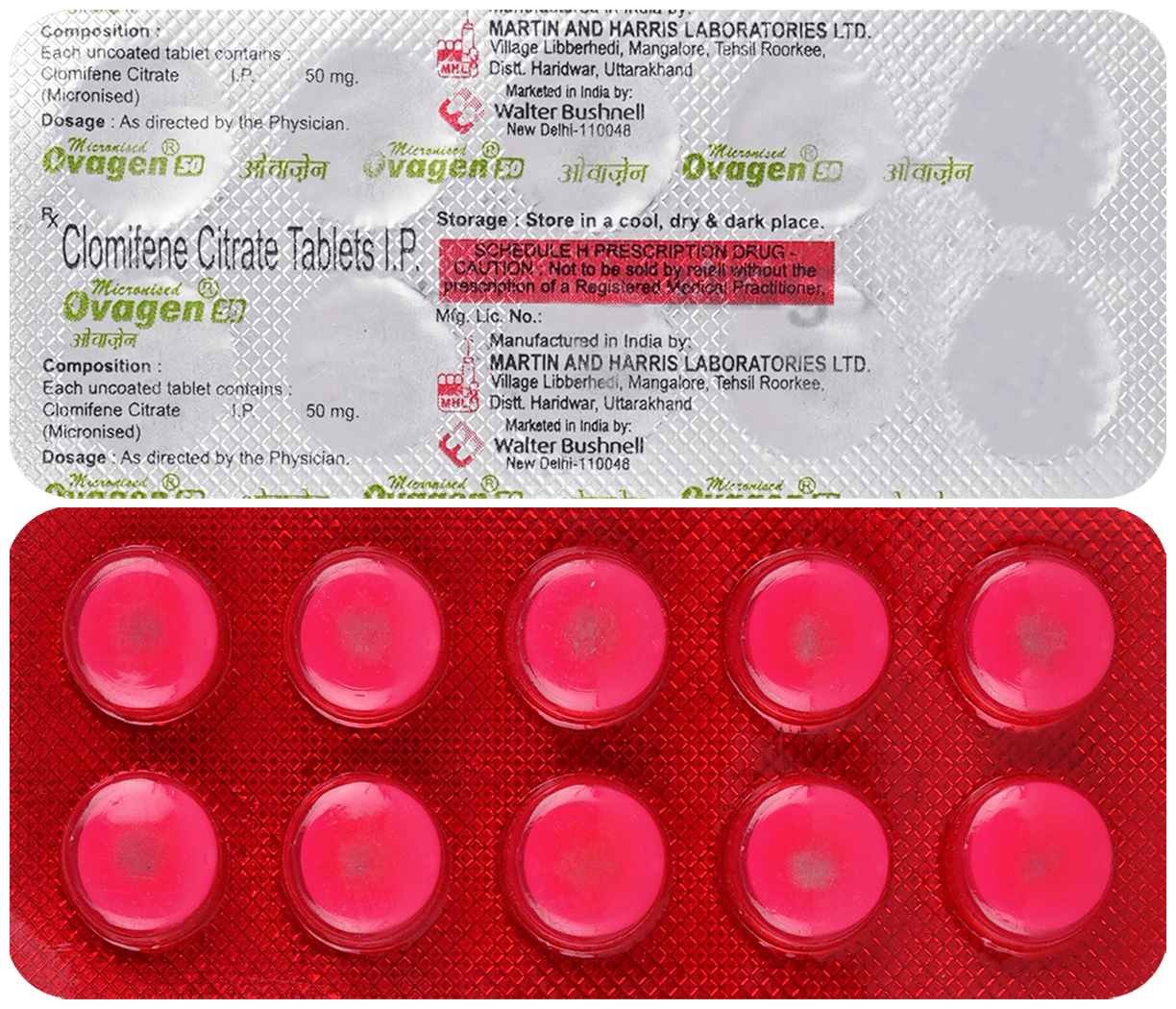 Ovagen 50mg Tablet