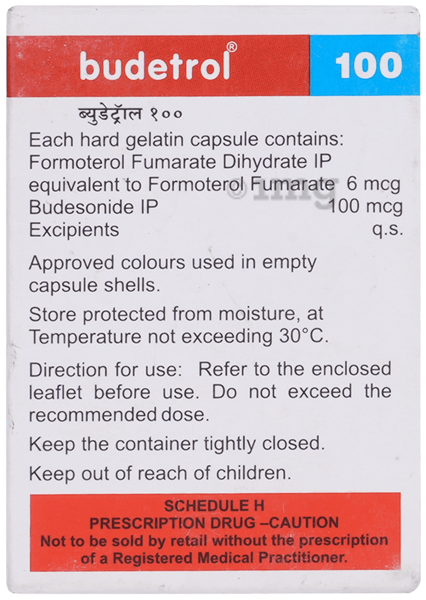 Budetrol 6mcg/100mcg Rotacap