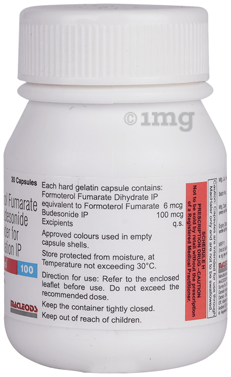 Budetrol 6mcg/100mcg Rotacap