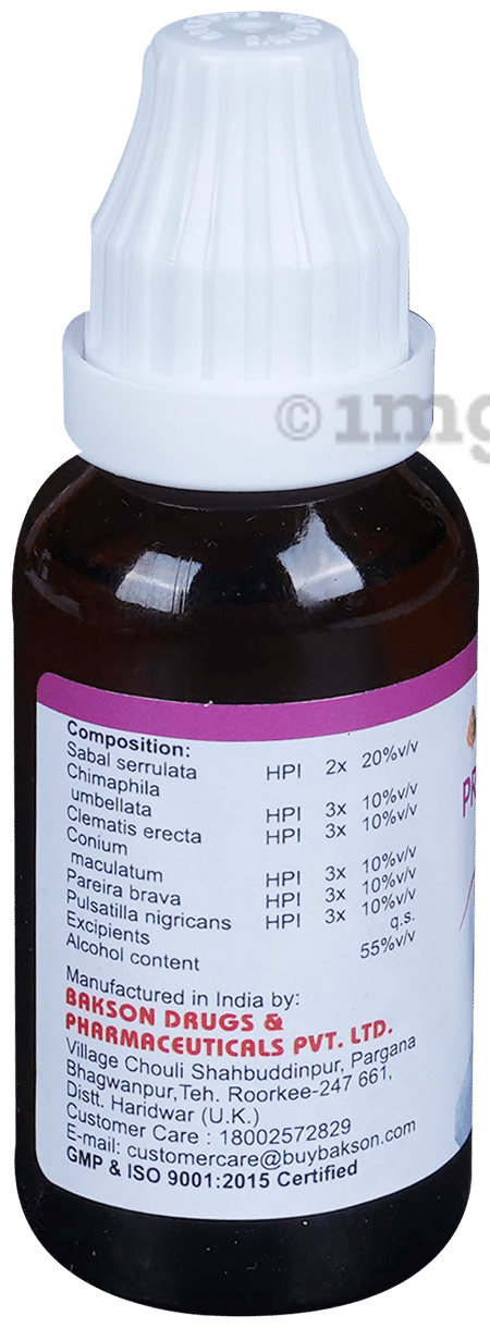 Bakson's Homeopathy Prostate Aid Drop