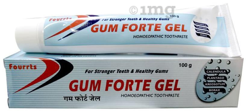 Fourrts Gum Forte Gel Homoeopathic Toothpaste