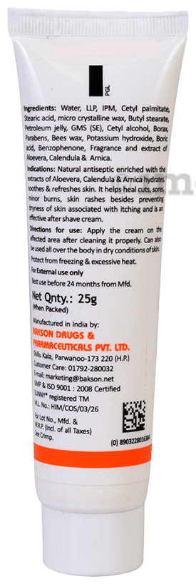 Sunny Herbals Boro Arnica Cream