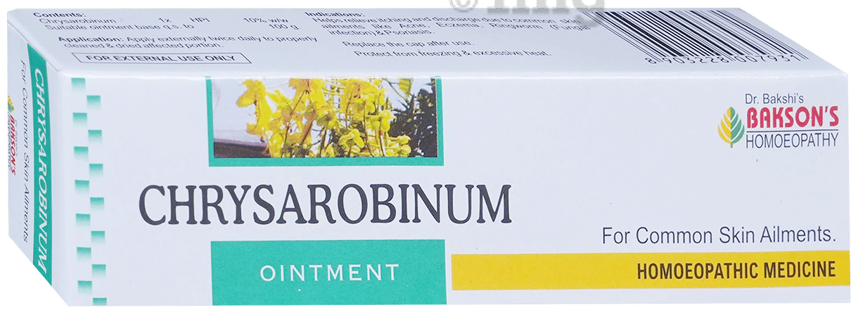 Bakson's Homeopathy Chrysarobinum Ointment